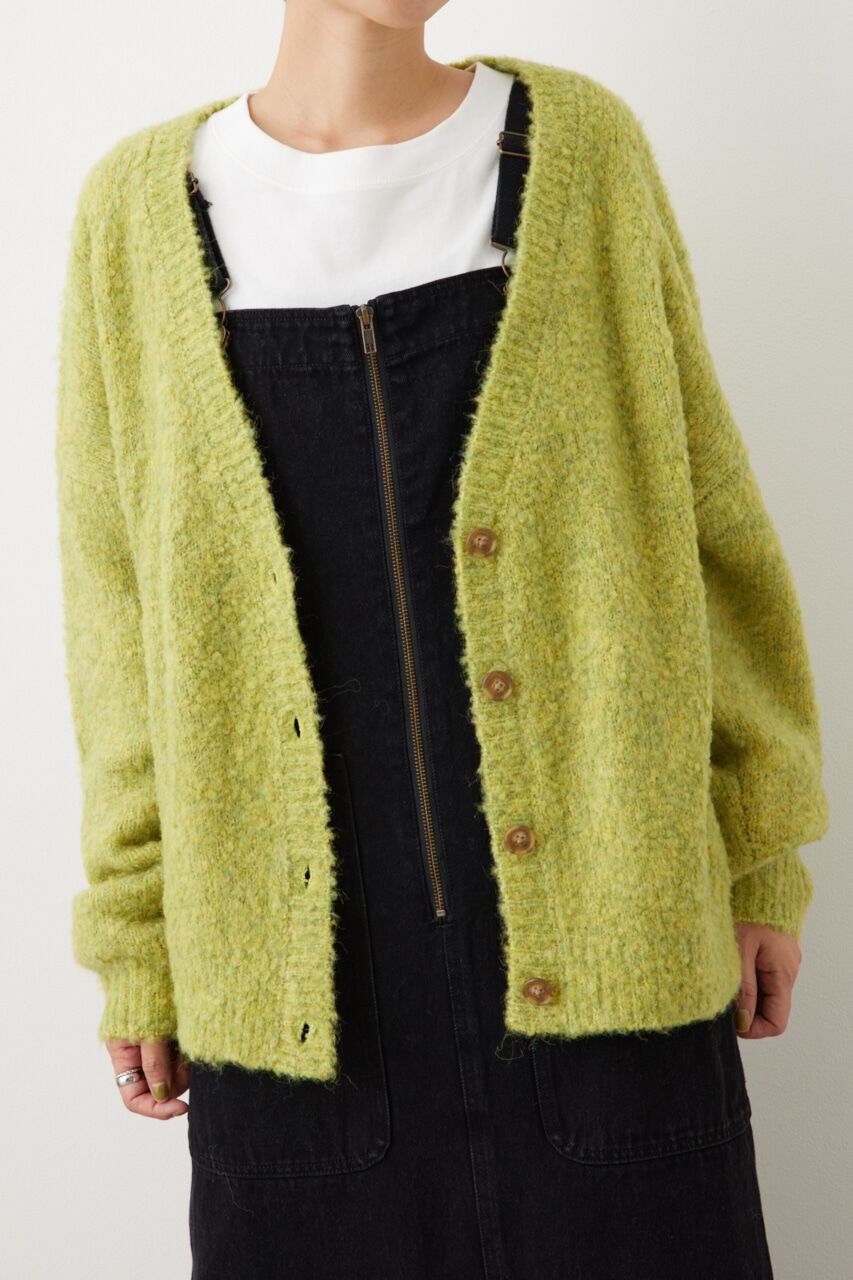 RODEO CROWNS「ミックスブークレニットカーディガン」|カーディガン|