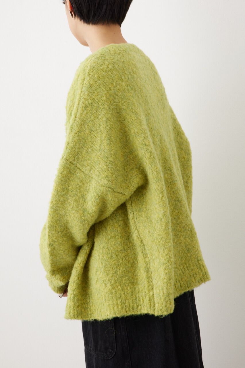 RODEO CROWNS「ミックスブークレニットカーディガン」|カーディガン|