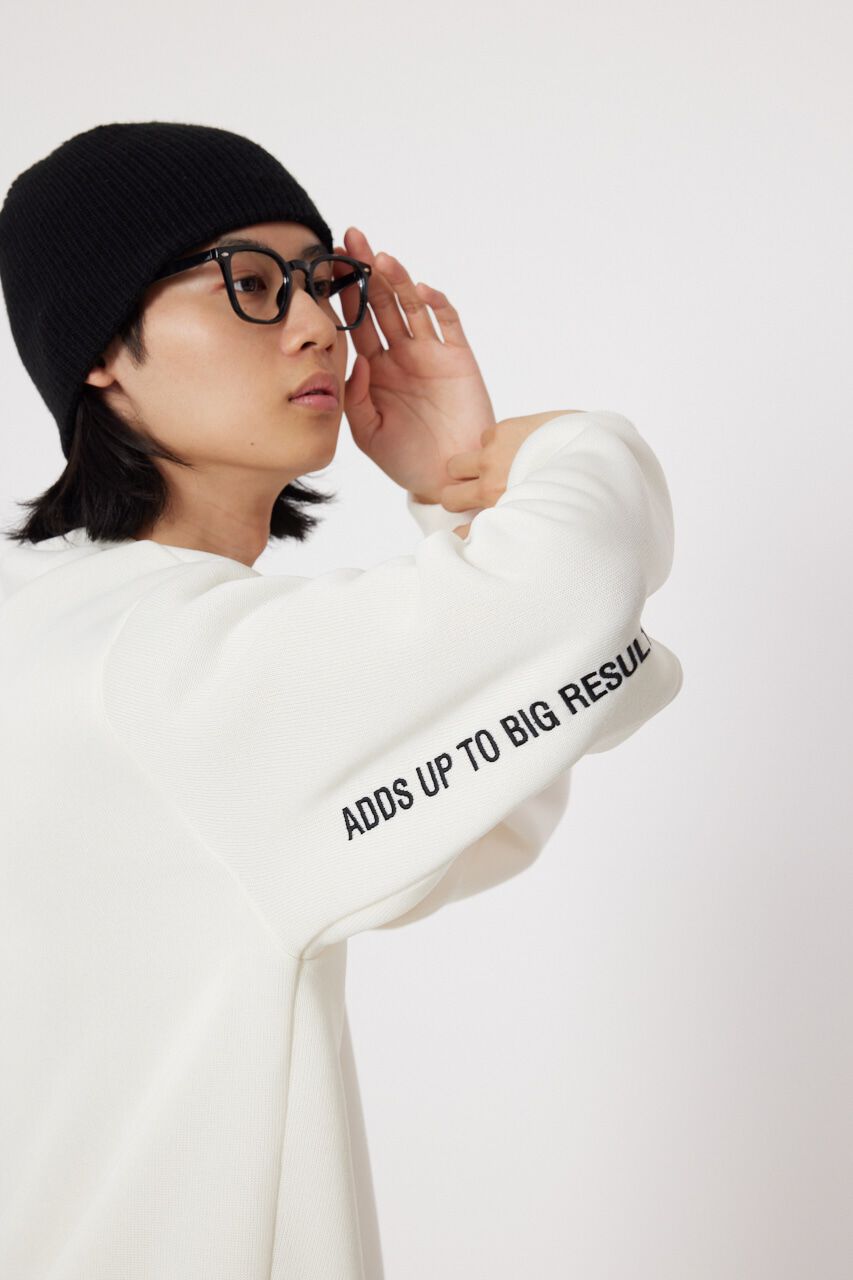 RODEO CROWNS「ニットライクメッセージロゴスウェットトップス」|Tシャツ・カットソー|