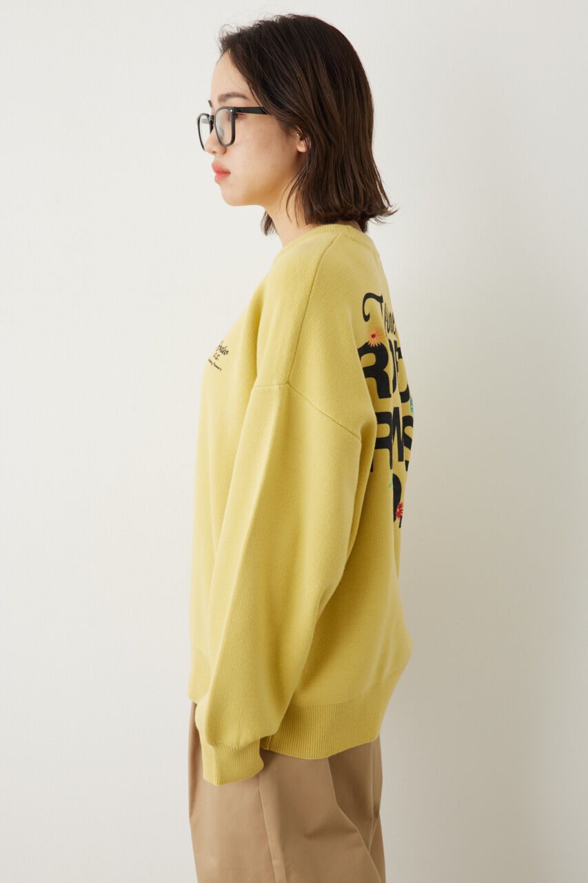 RODEO CROWNS「ブーケロゴ ニット トップス」|ニット・セーター|