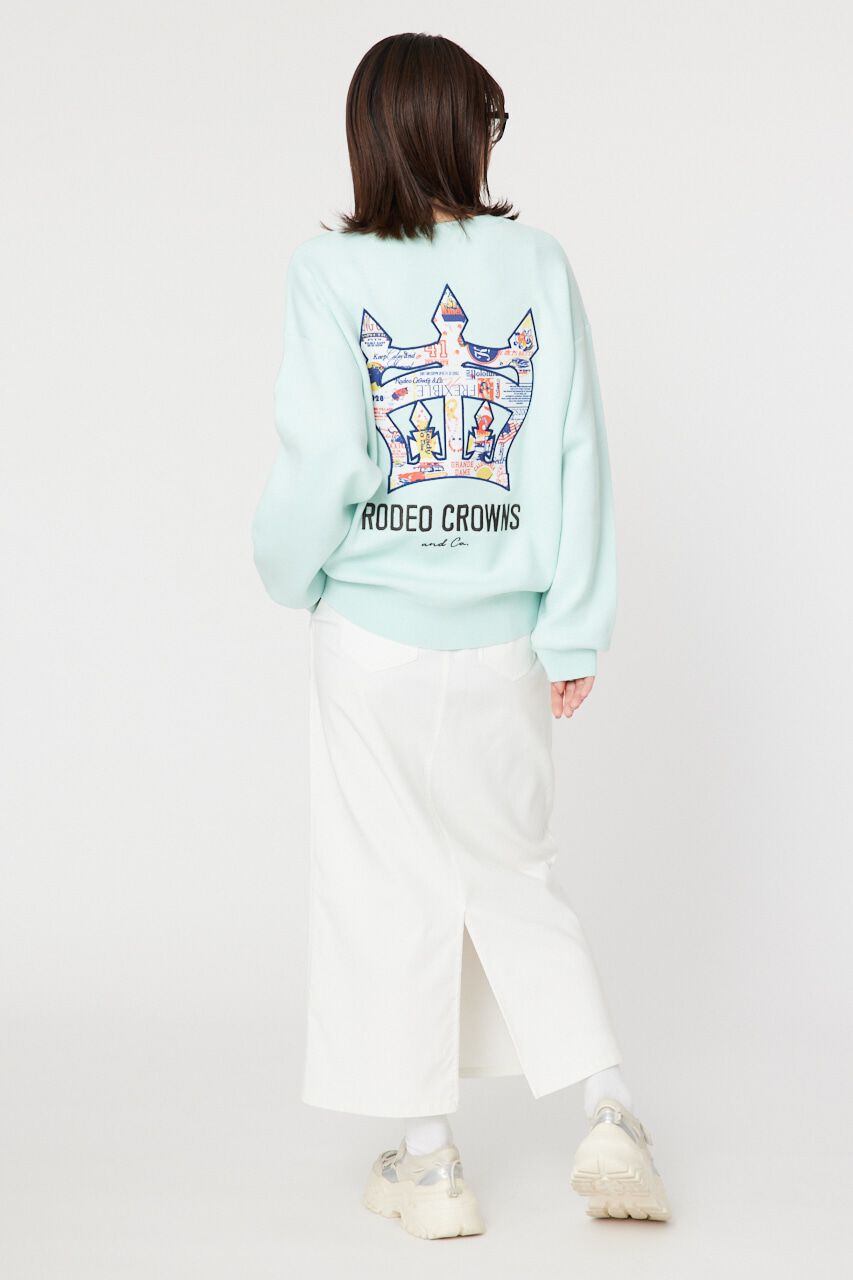 RODEO CROWNS「CROWN OG パッチニットトップス」|ニット・セーター|