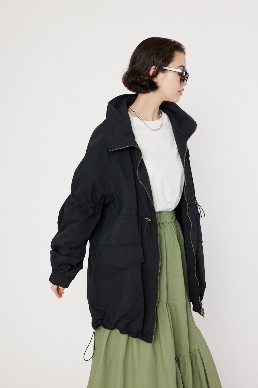 RODEO CROWNS「スタンドネックモッズコート」|ブルゾン・スタジャン|