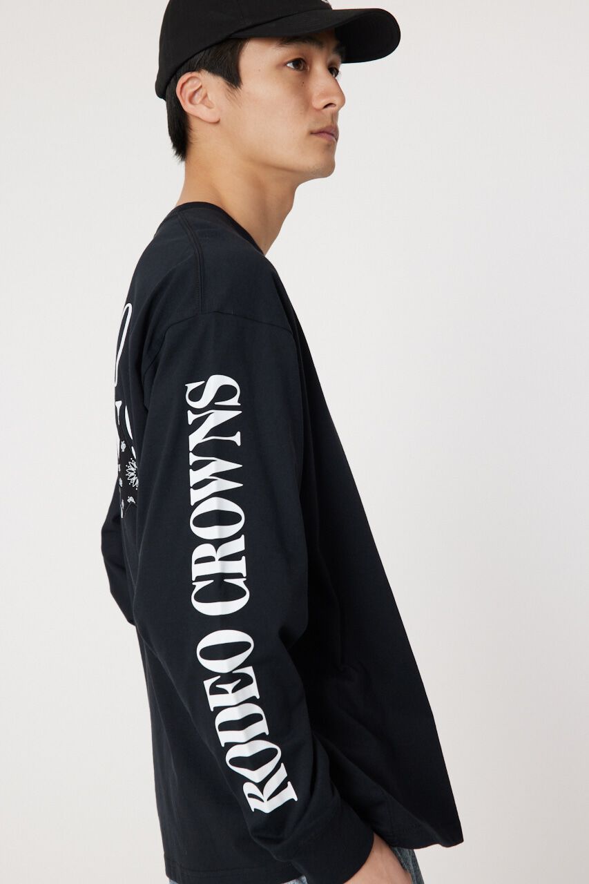 RODEO CROWNS「メンズバンダナスターアップリケL/S Tシャツ」|Tシャツ・カットソー|