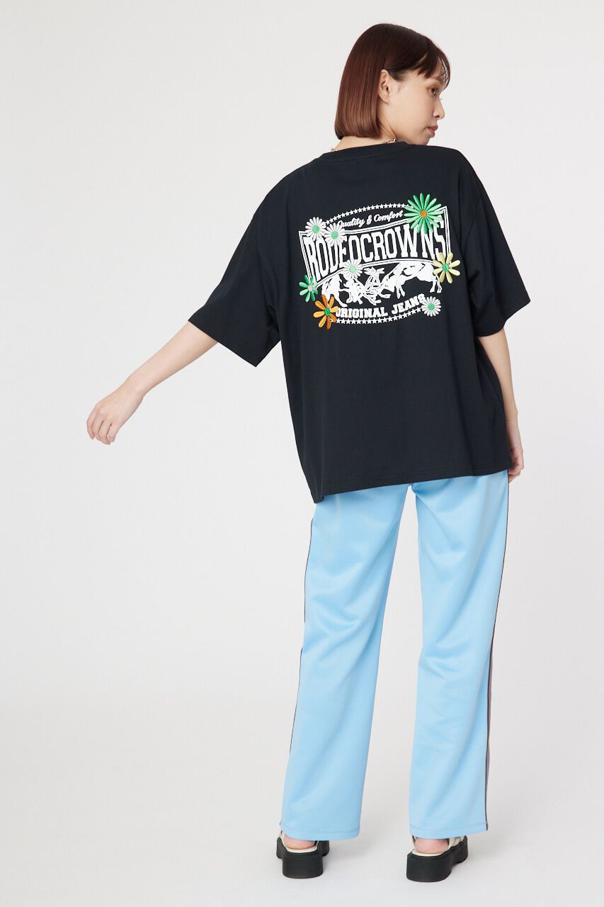 RODEO CROWNS「Flower Bloom Logo Tシャツ」|Tシャツ・カットソー|