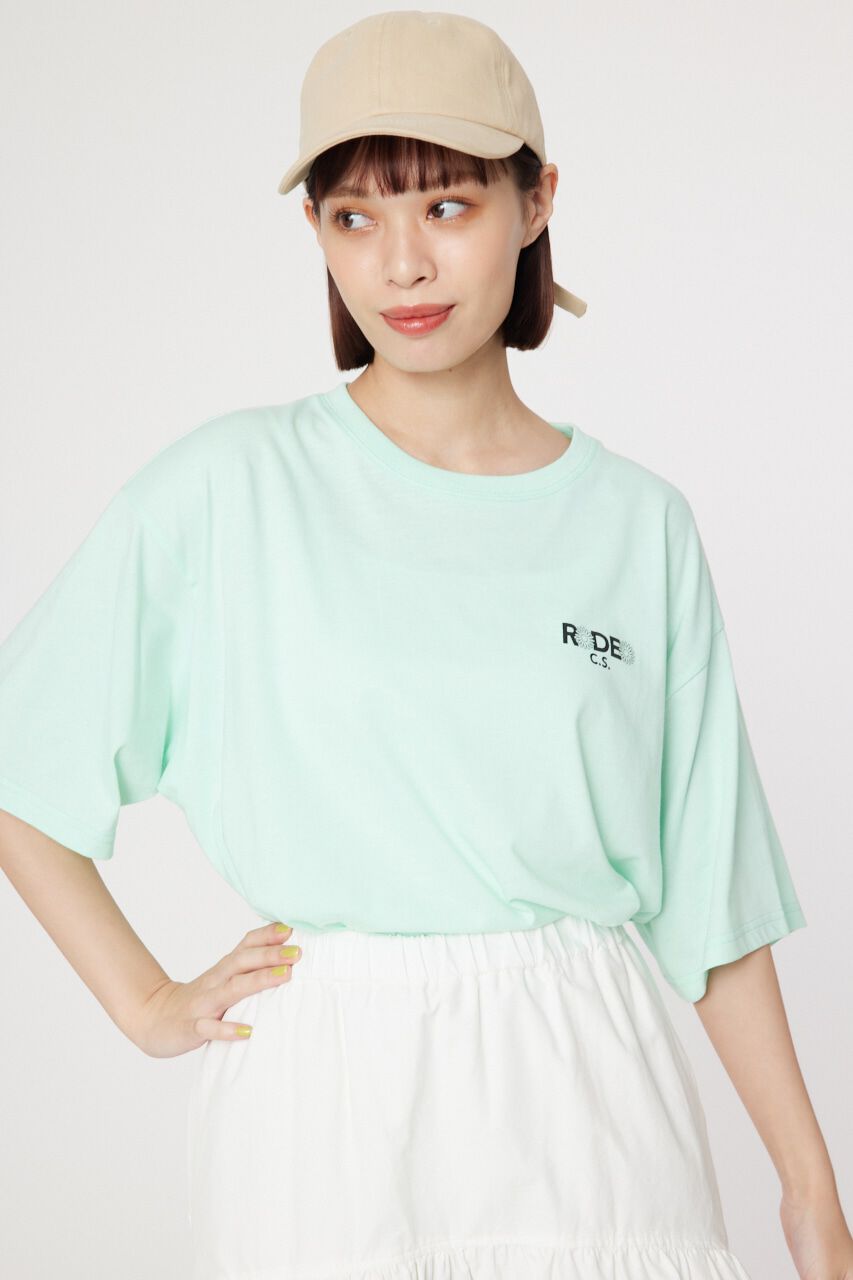 RODEO CROWNS「Flower Bloom Logo Tシャツ」|Tシャツ・カットソー|