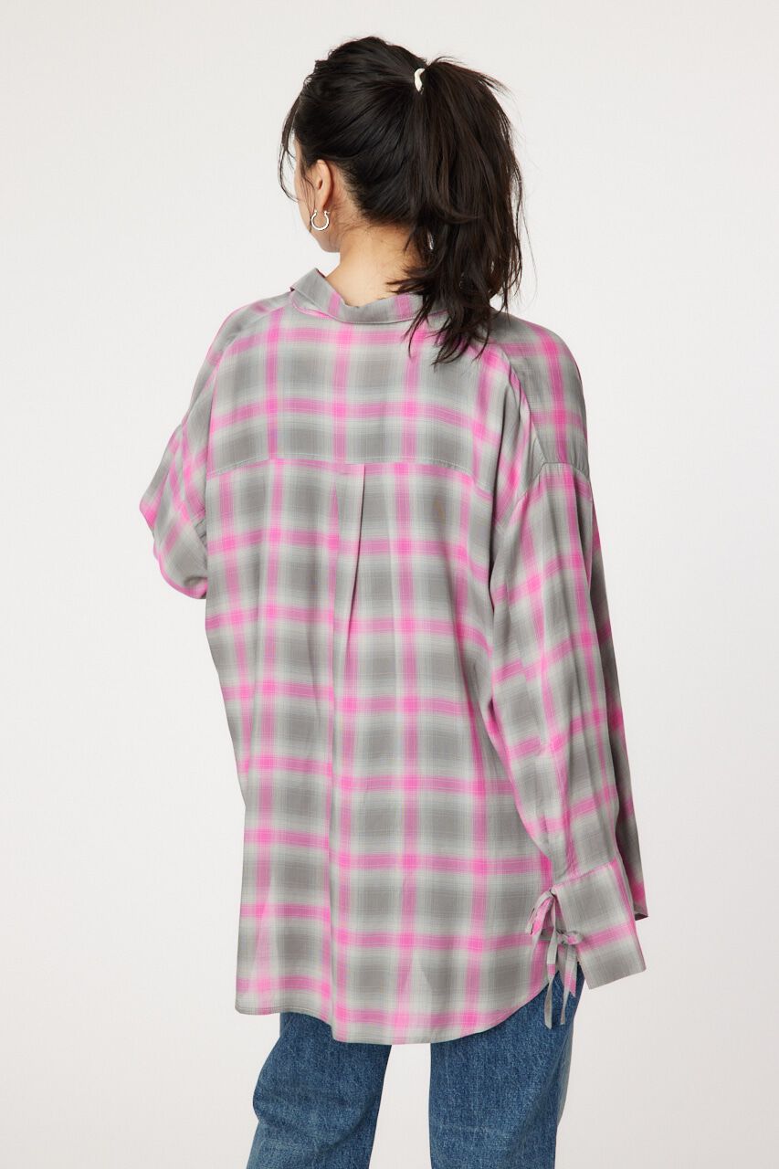 RODEO CROWNS「シアーオンブレチェックシャツ」|シャツ・ブラウス|