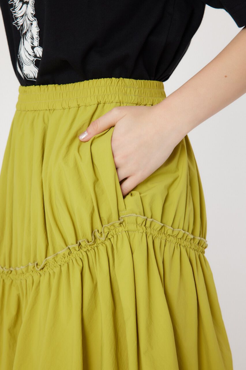 RODEO CROWNS「W/R スピンドル ティアードスカート」|スカート|