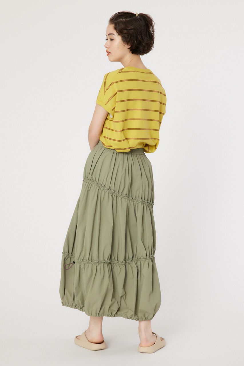 RODEO CROWNS「W/R スピンドル ティアードスカート」|スカート|