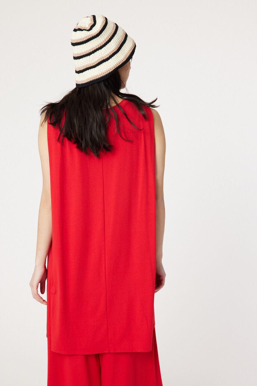 RODEO CROWNS「T/F ノースリーブチュニック」|タンクトップ|