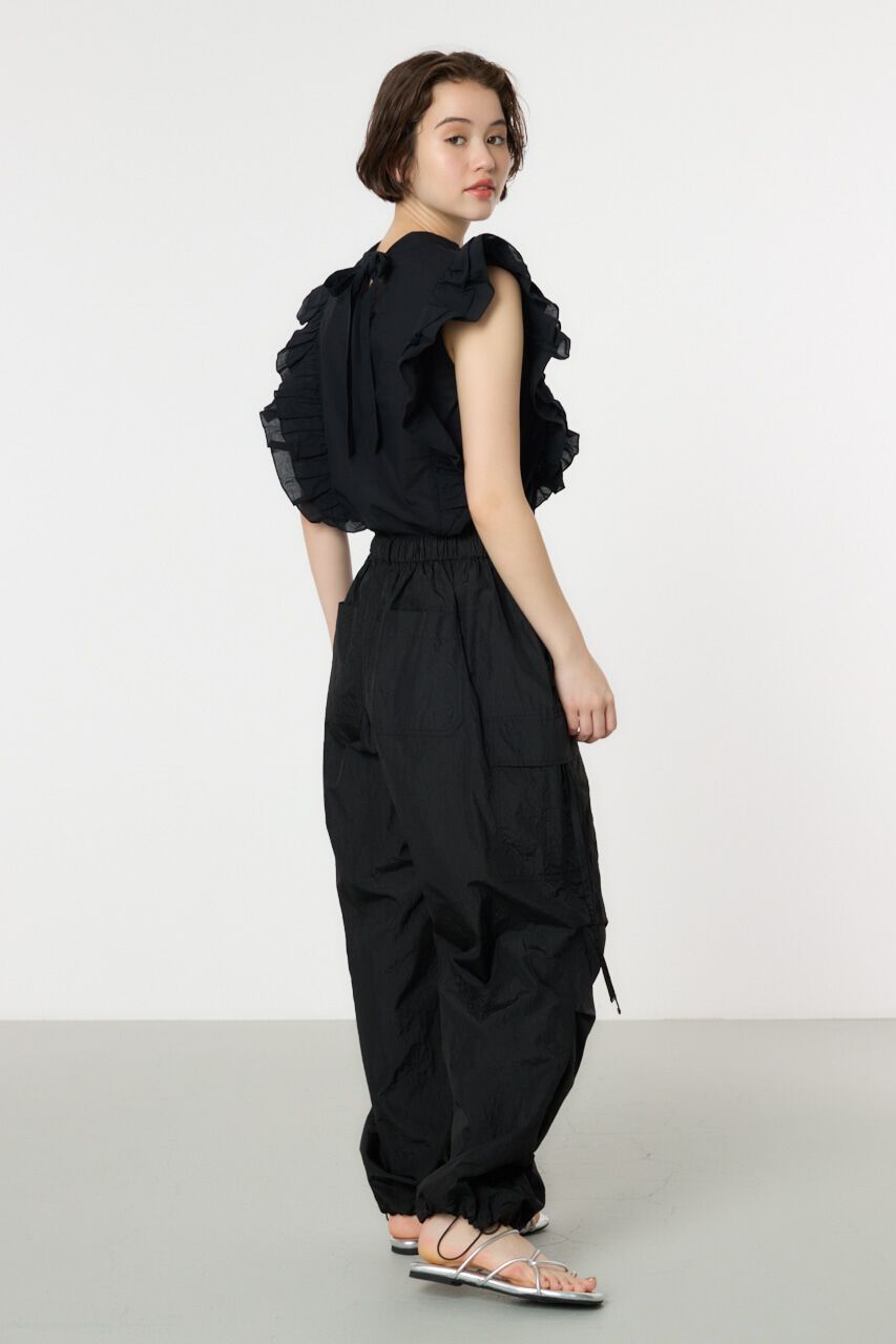 RODEO CROWNS「ノースリーブフリルブラウス」|タンクトップ|