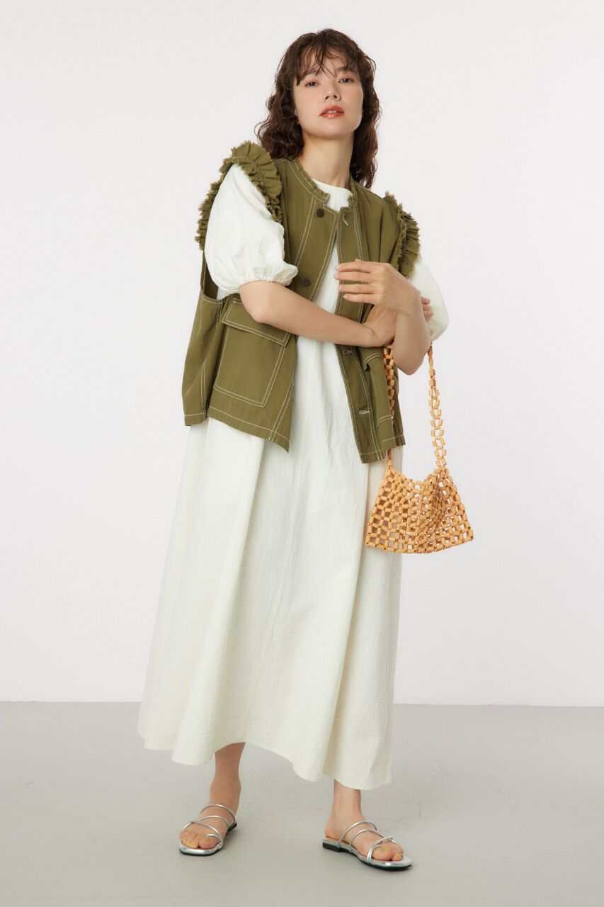 RODEO CROWNS「ボリュームスリーブワンピース」|ワンピース|