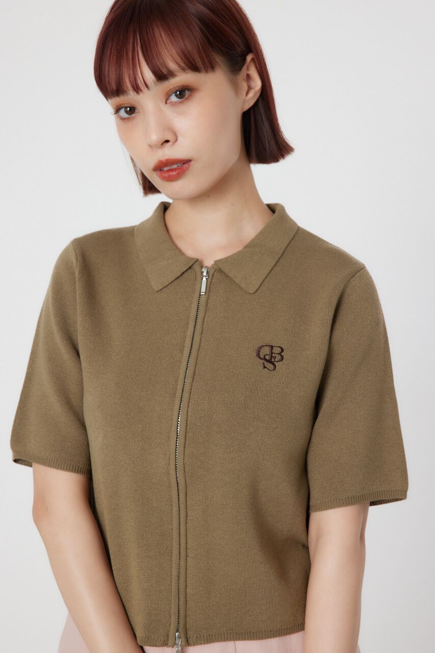 RODEO CROWNS「DSB ZIP KNIT トップス」|ニット・セーター|