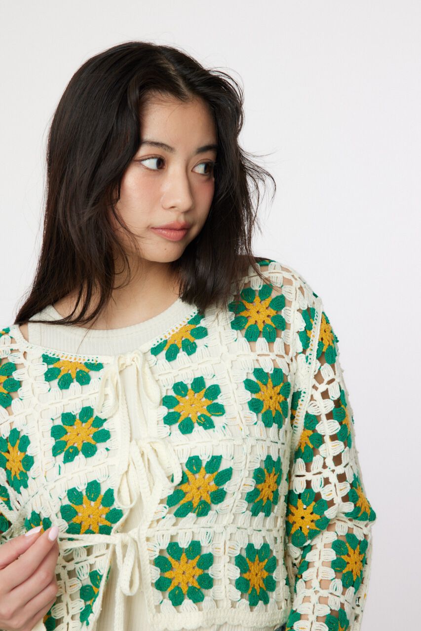 RODEO CROWNS「FLOWERクロシェニットボレロ」|その他|