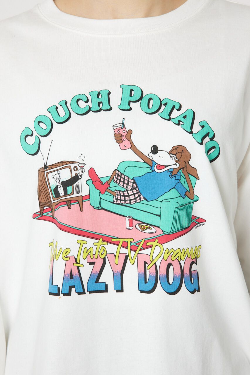 RODEO CROWNS「COUCH POTATO ロングスリーブTシャツ」|Tシャツ・カットソー|
