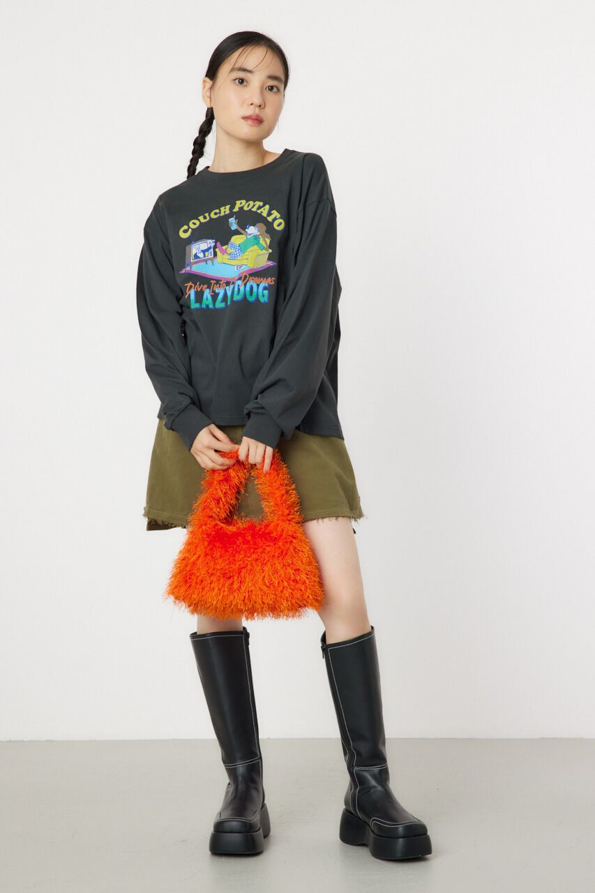 RODEO CROWNS「COUCH POTATO ロングスリーブTシャツ」|Tシャツ・カットソー|