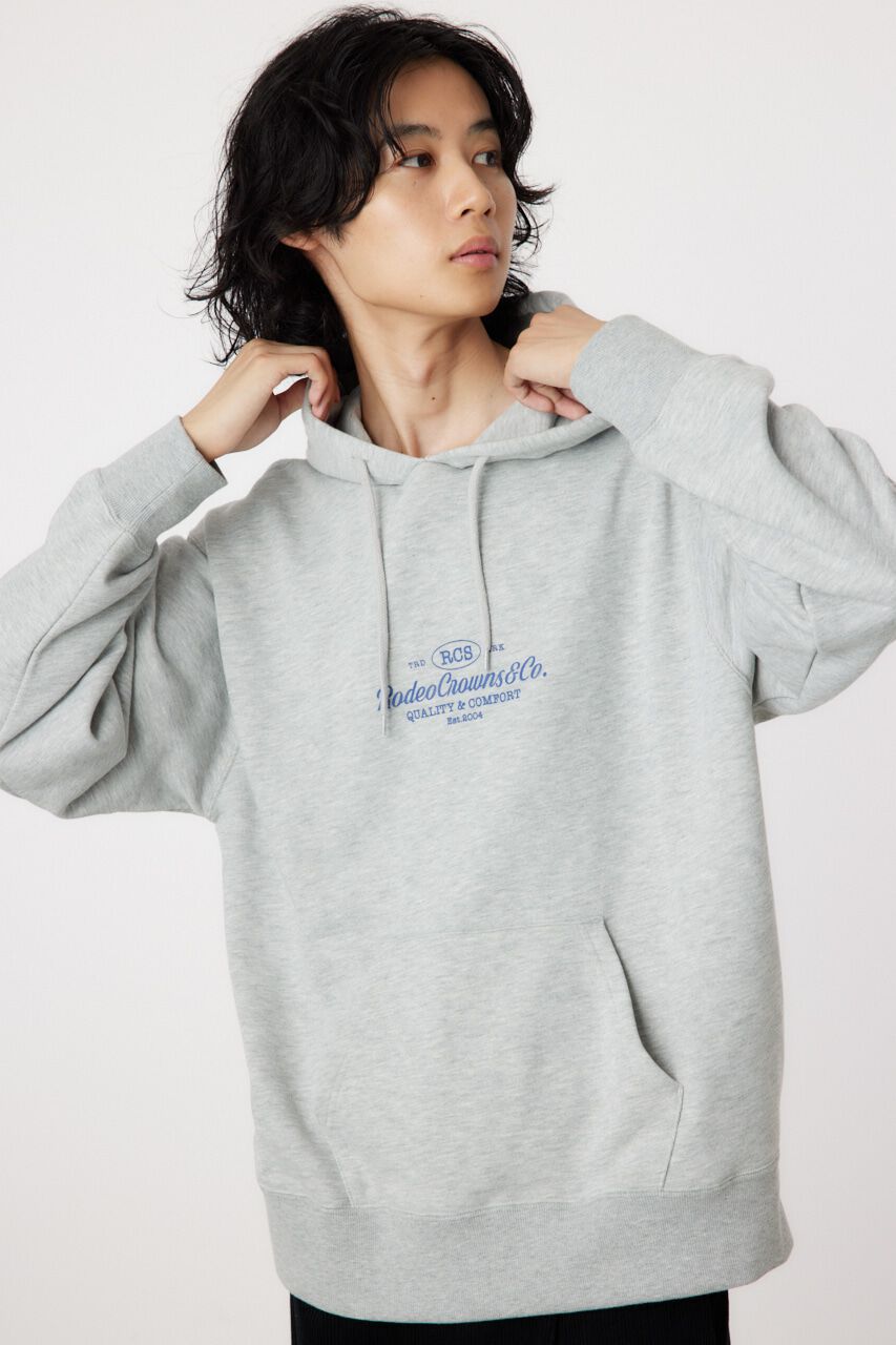 RODEO CROWNS「flag patch フーディー」|パーカー|T.GRY