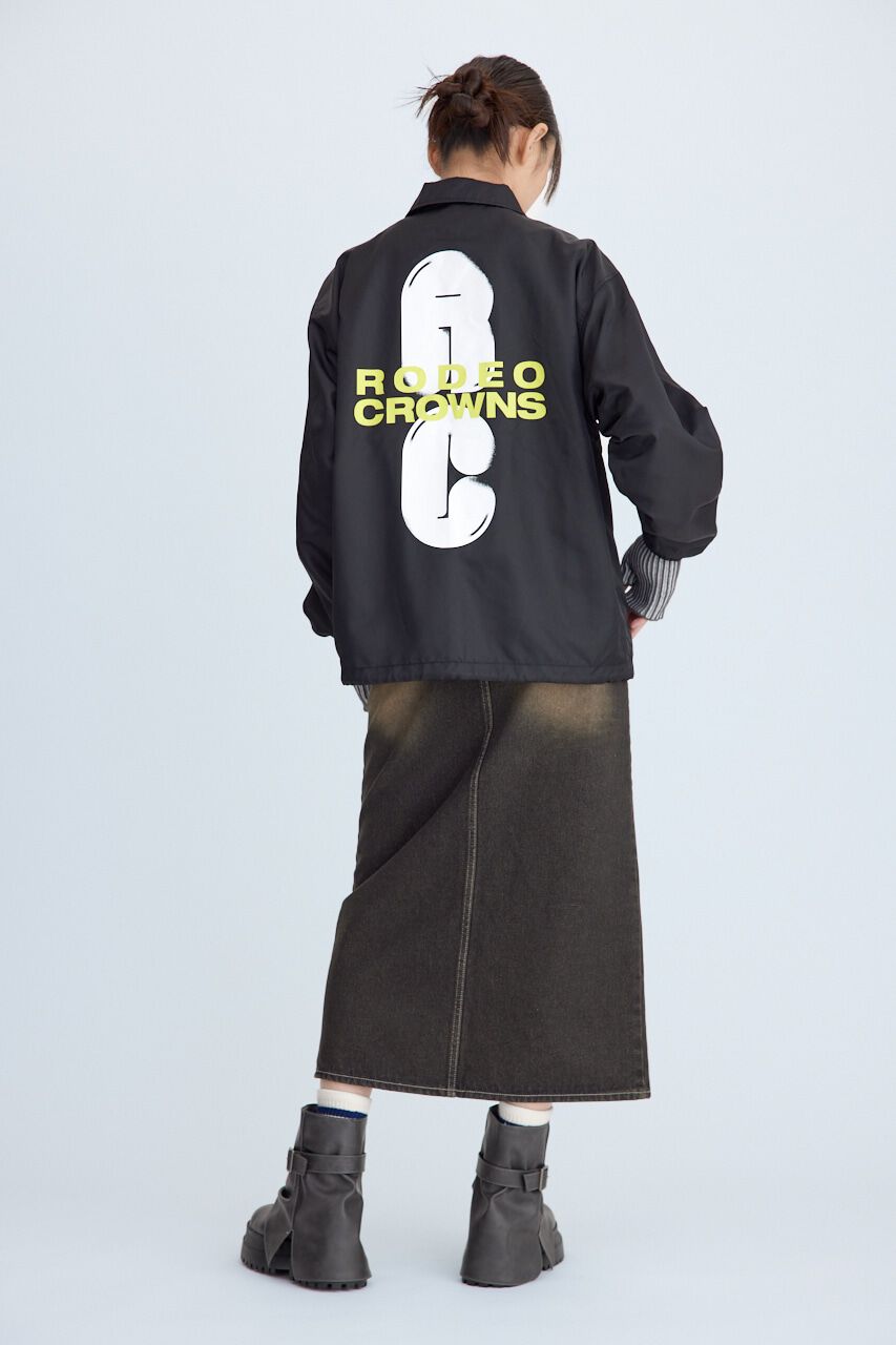 RODEO CROWNS「Balloon LOGO コーチジャケット」|ブルゾン・スタジャン|