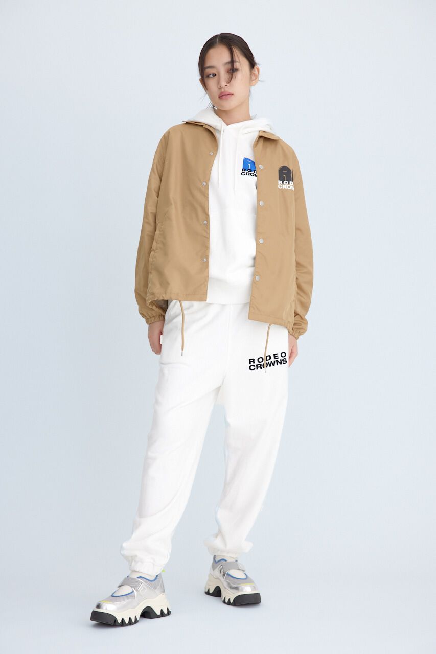 RODEO CROWNS「Balloon LOGO コーチジャケット」|ブルゾン・スタジャン|