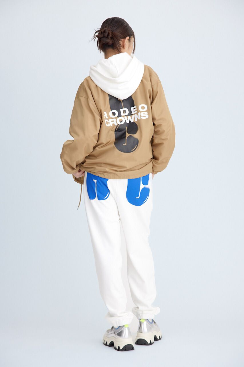 RODEO CROWNS「Balloon LOGO コーチジャケット」|ブルゾン・スタジャン|