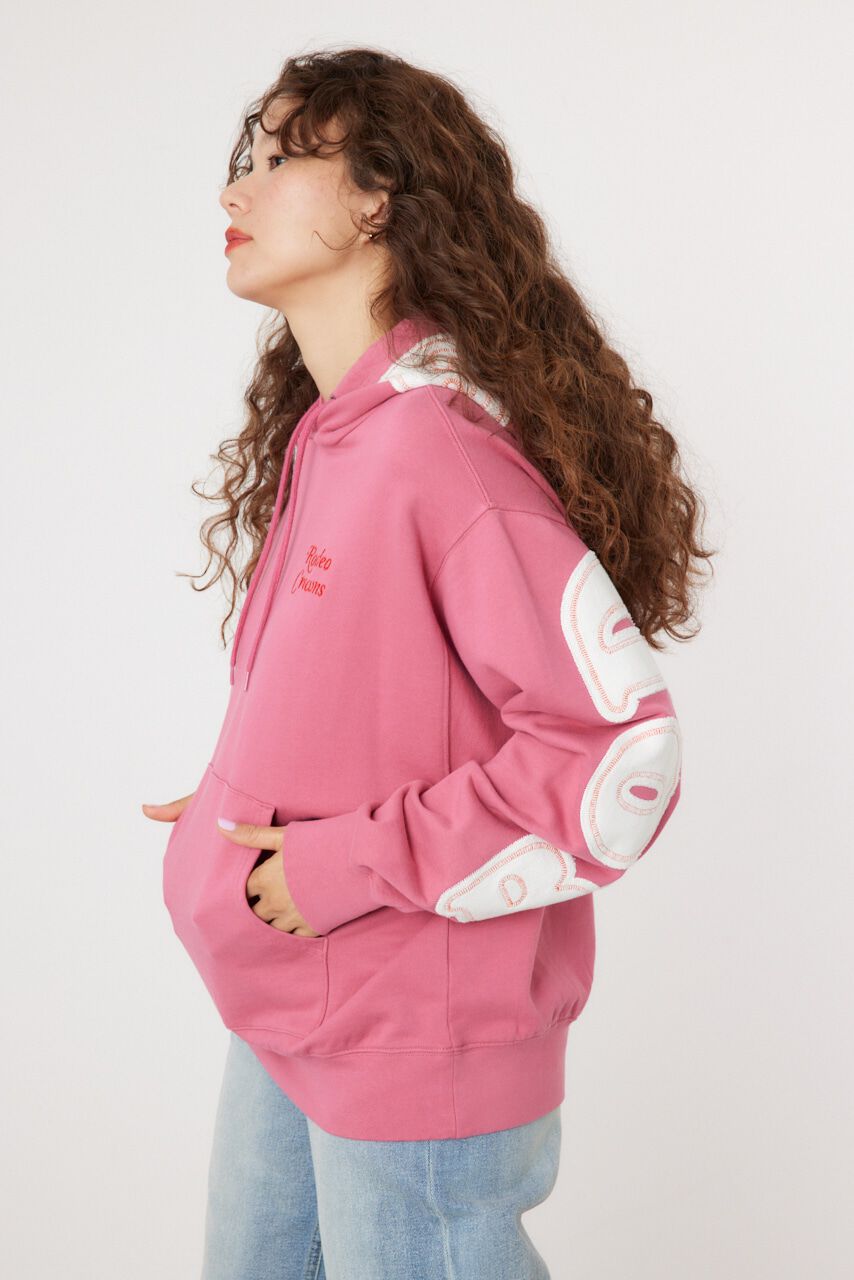 RODEO CROWNS「リバースパッチLOGOパーカー」|パーカー|