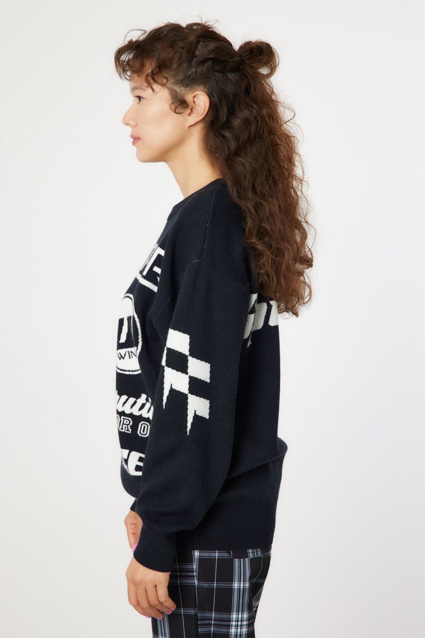 RODEO CROWNS「オートレースニットトップス」|ニット・セーター|