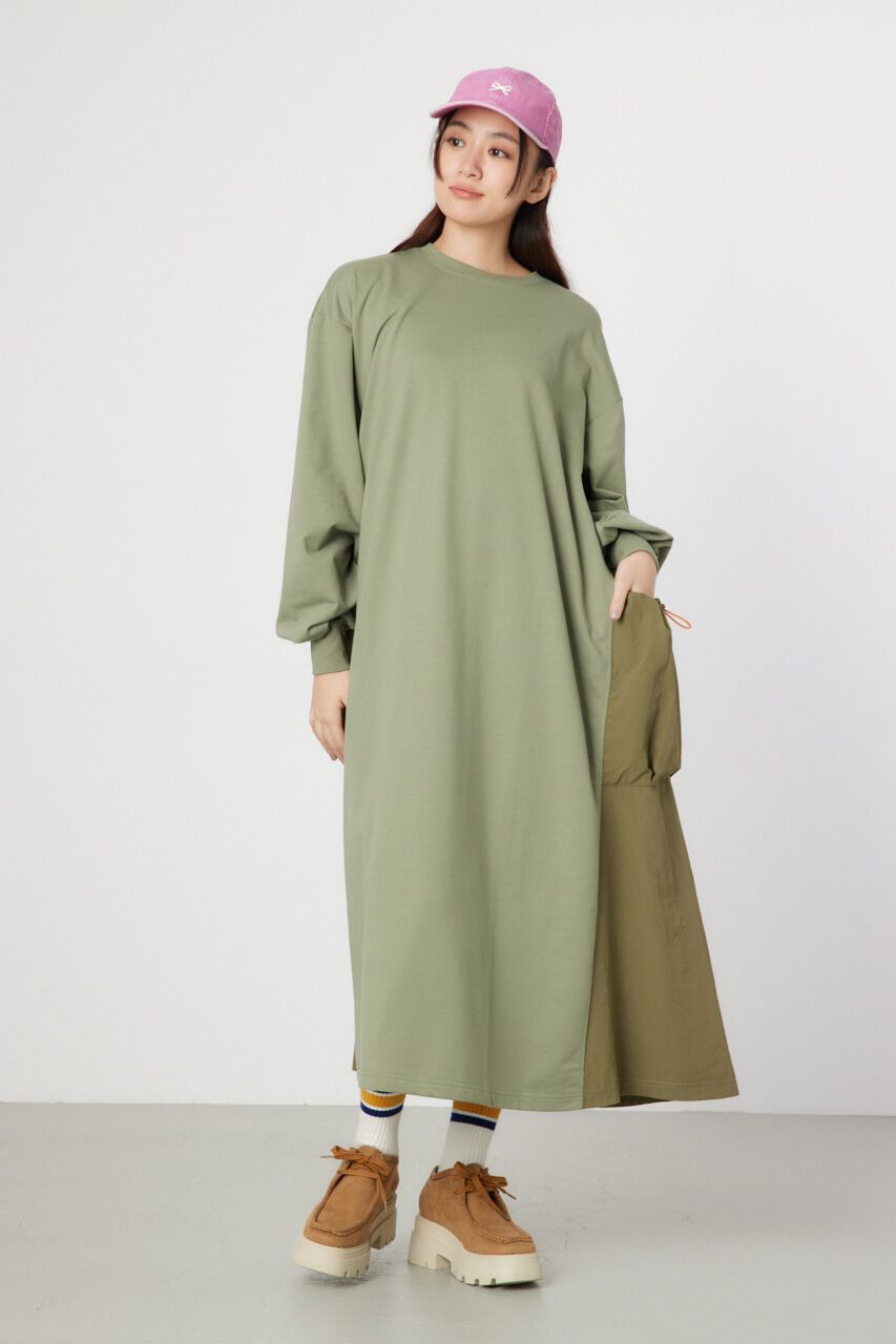 RODEO CROWNS「ナイロンドッキングマキシワンピース」|ワンピース|KHA