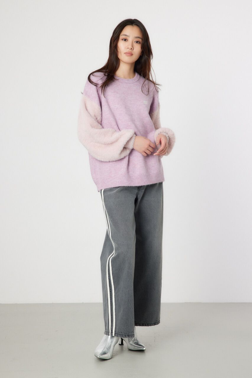 RODEO CROWNS「アームシャギーニットトップス」|ニット・セーター|