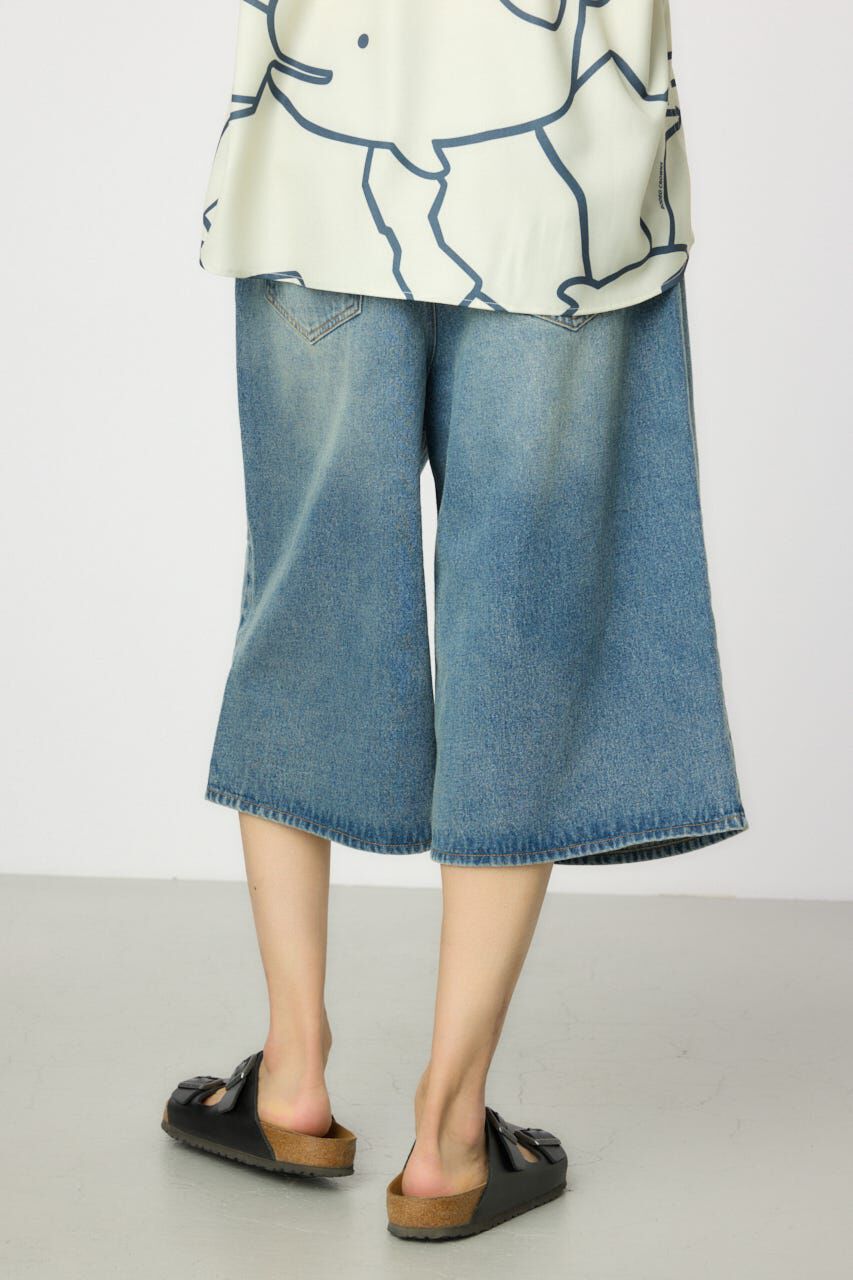 RODEO CROWNS「デニムバミューダパンツ」|デニム|