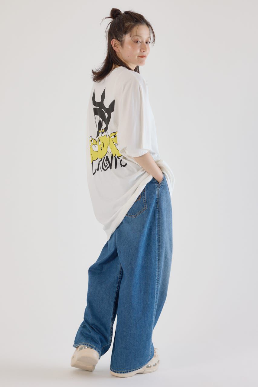 RODEO CROWNS「ストリートFace Logo Tワンピース」|ワンピース|