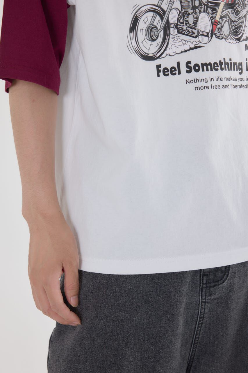 RODEO CROWNS「ロッドカスタム5分袖Tシャツ」|Tシャツ・カットソー|