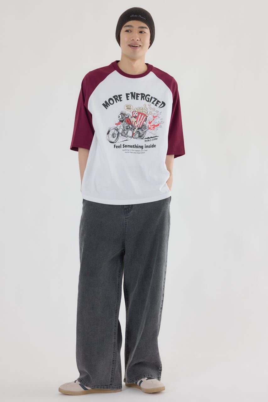 RODEO CROWNS「ロッドカスタム5分袖Tシャツ」|Tシャツ・カットソー|