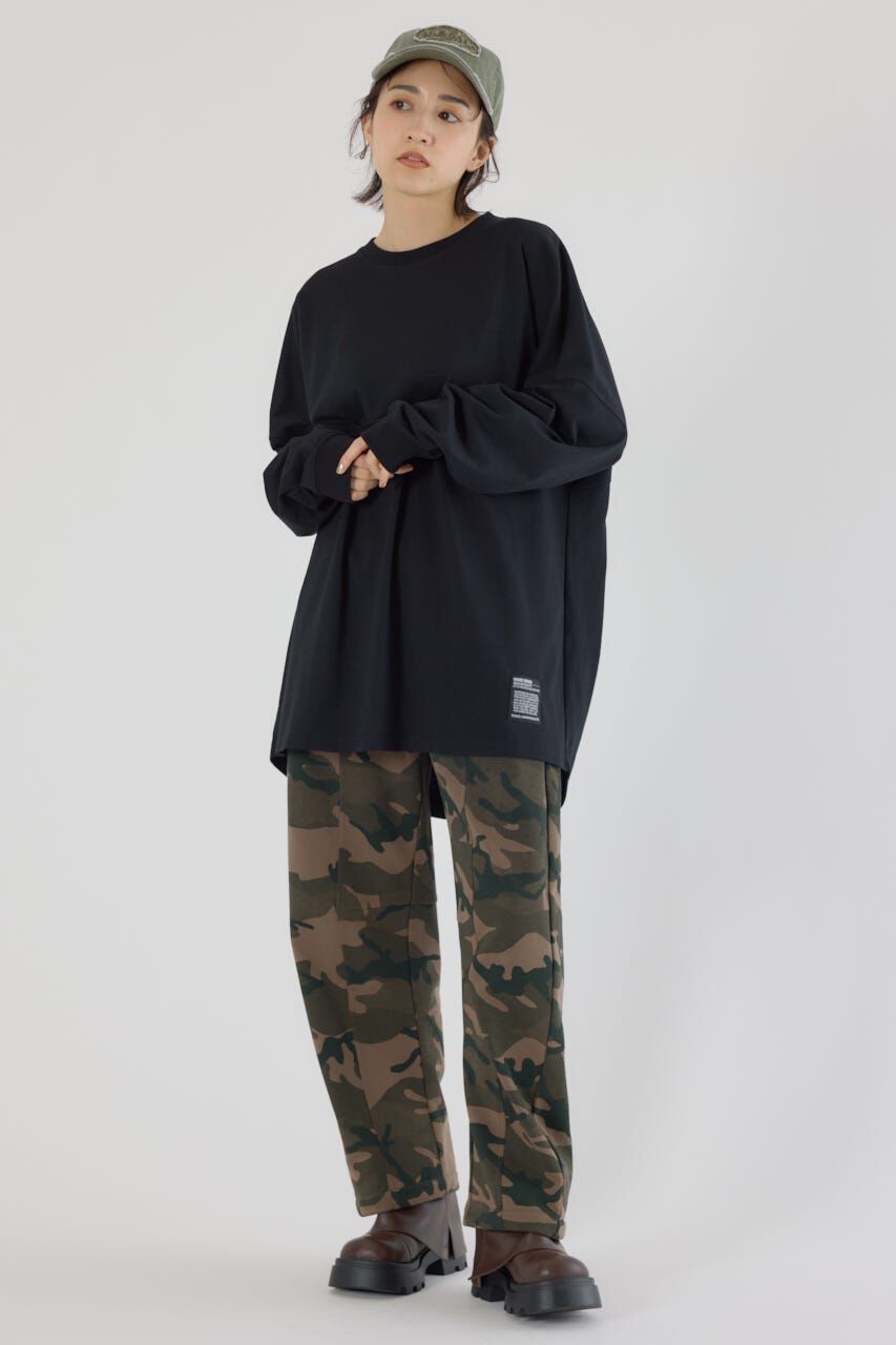 RODEO CROWNS「SHARE ビッグフットボール L/S Tシャツ」|Tシャツ・カットソー|