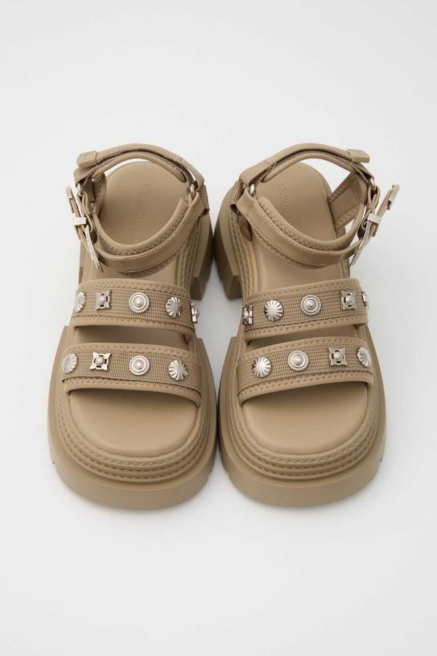 RODEO CROWNS「スタッズサンダル」|サンダル|