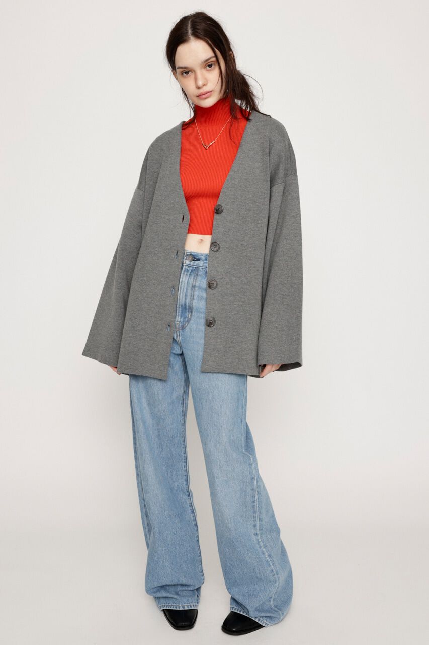 SLY「WASHABLE V／N HG カーディガン」|カーディガン|