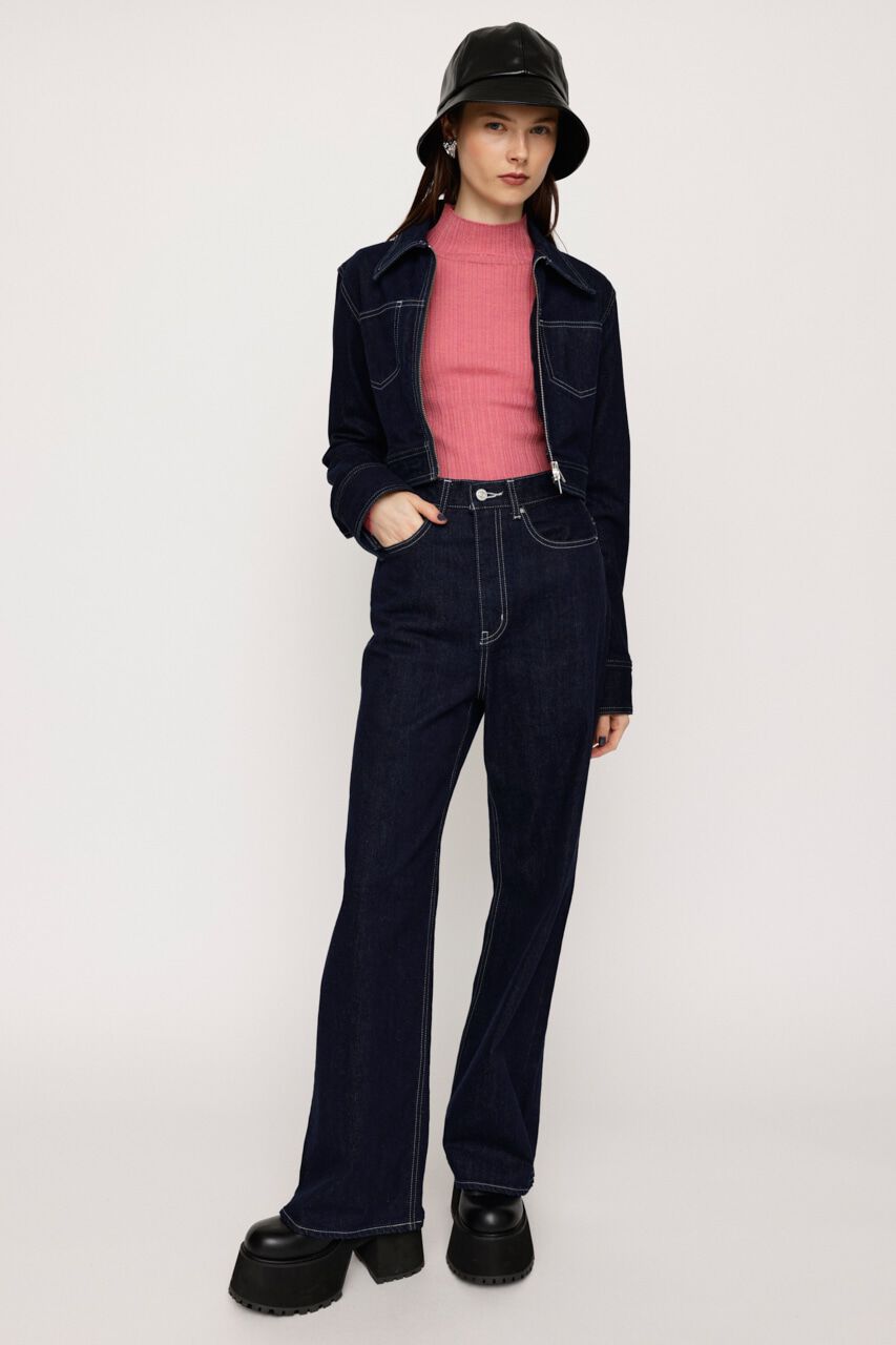 SLY「A／WOOL BLEND H／N トップス」|ニット・セーター|