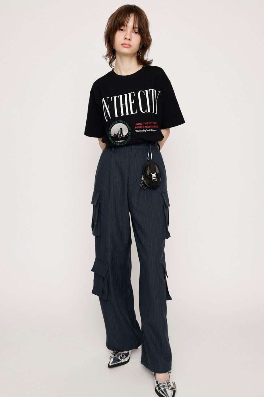SLY「ASYMMETRY POCKET CARGO パンツ」|その他|