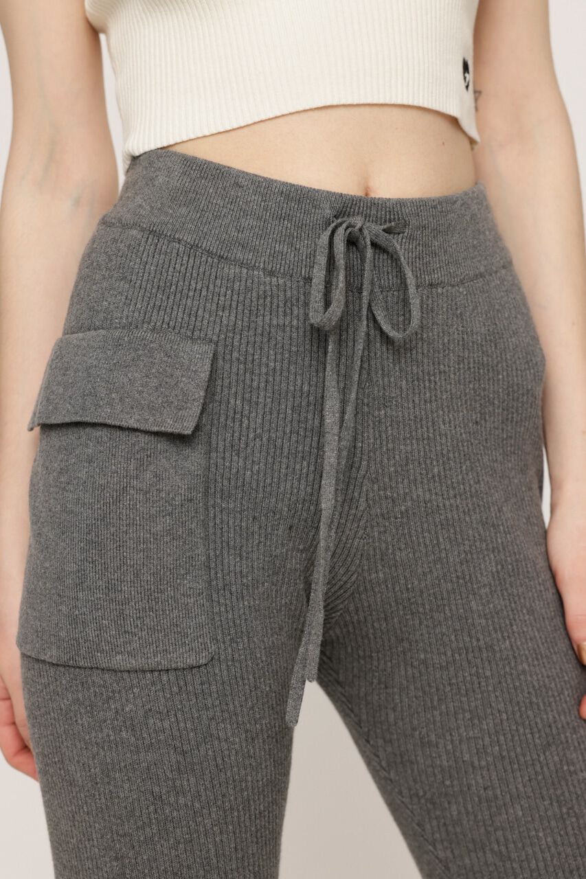 SLY「KNEE ZIP KNIT FLARE パンツ」|その他|