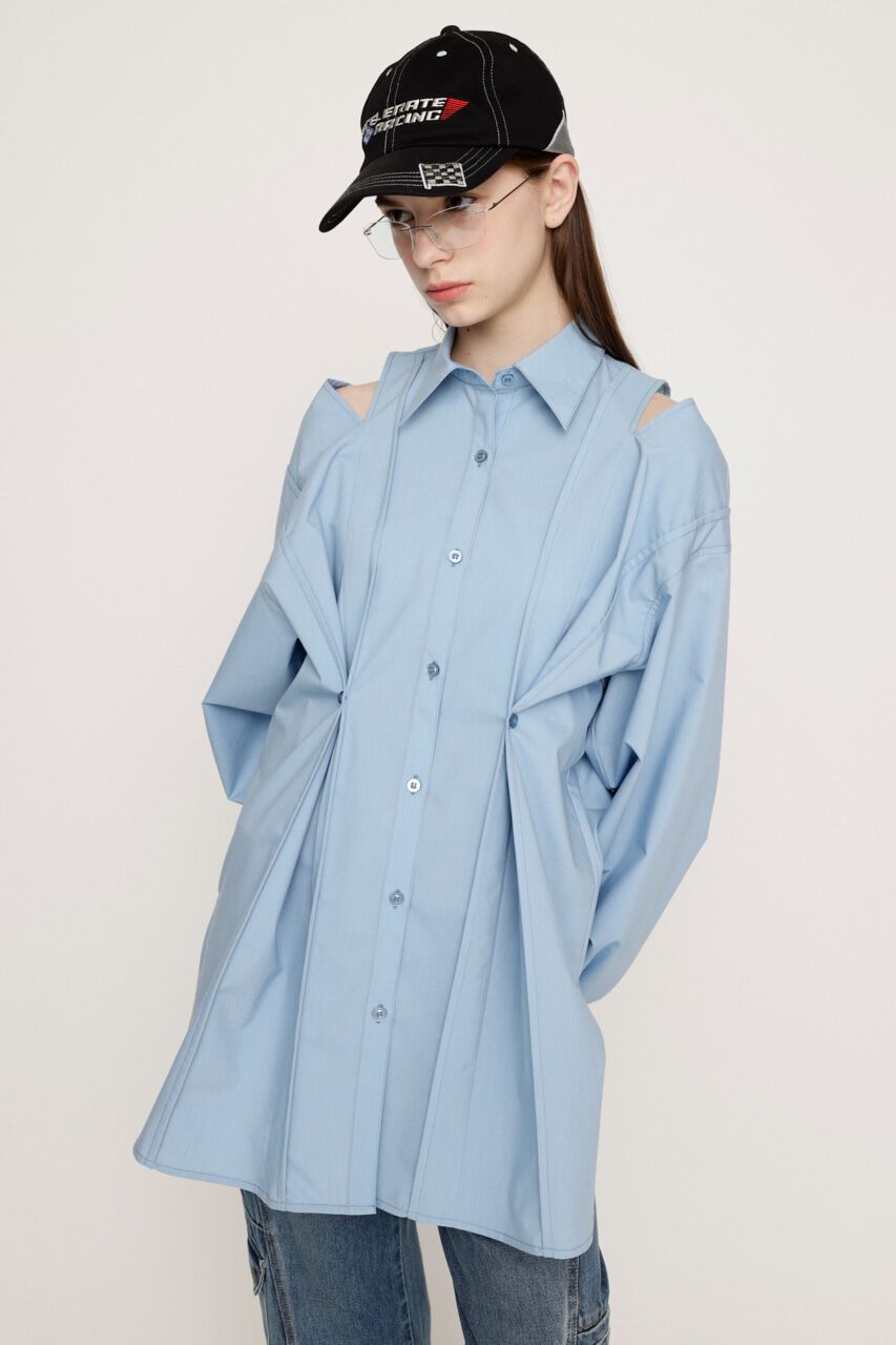 SLY「2WAY OVER SIZE シャツ」|シャツ・ブラウス|