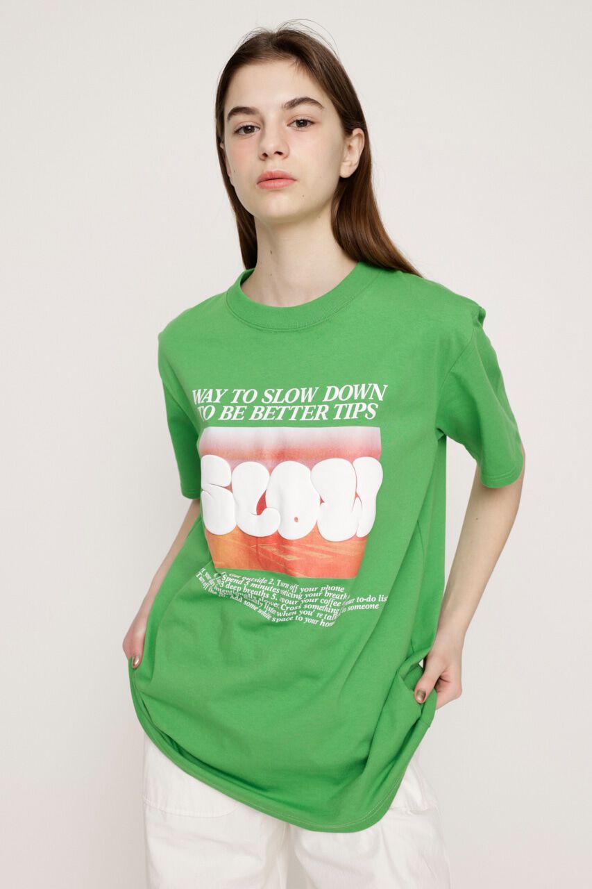 SLY「PUFFER LOGO Tシャツ」|Tシャツ・カットソー|