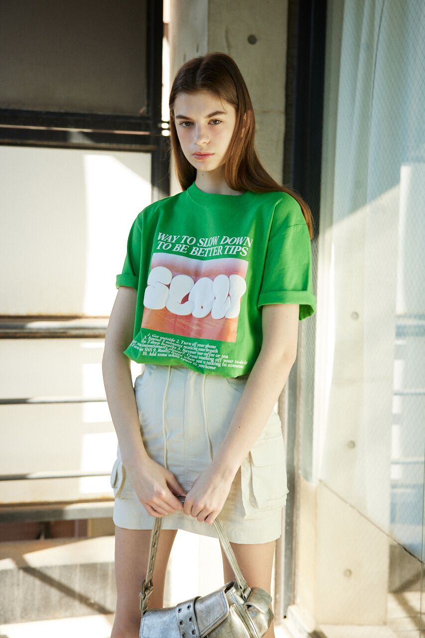 SLY「PUFFER LOGO Tシャツ」|Tシャツ・カットソー|