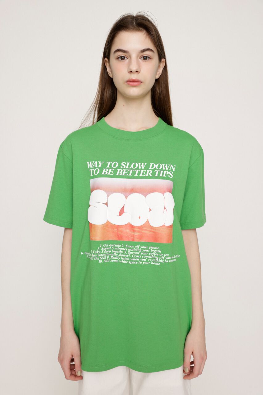 SLY「PUFFER LOGO Tシャツ」|Tシャツ・カットソー|