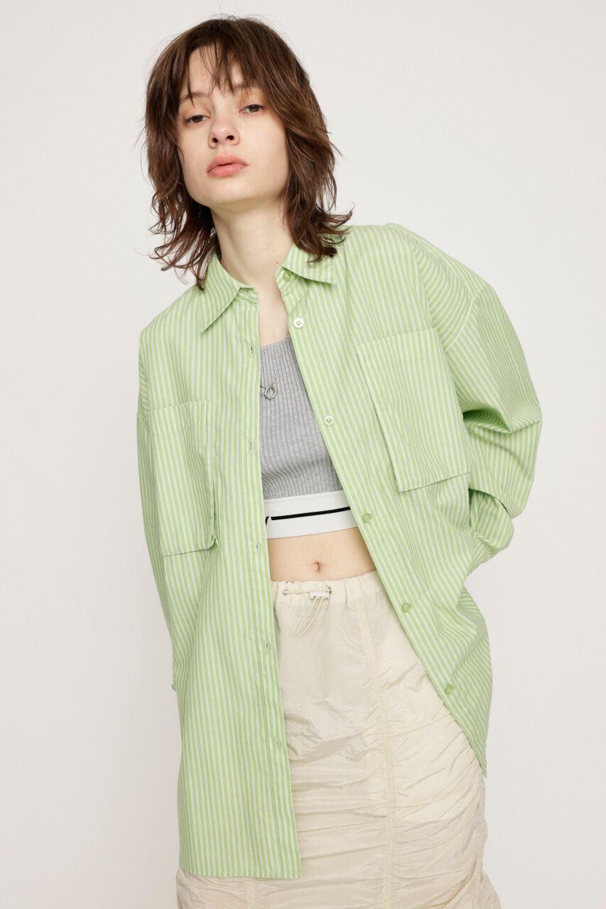 SLY「NAME PATCH STANDARD シャツ」|シャツ・ブラウス|