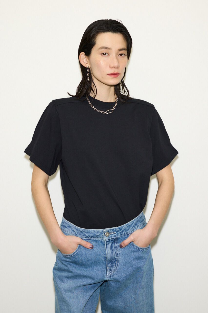 SLY「PADDED Tシャツ」|Tシャツ・カットソー|BLK