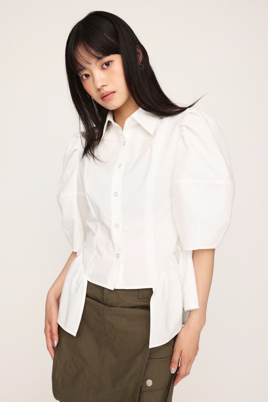 SLY「VOLUME SLEEVE ブラウス」|シャツ・ブラウス|