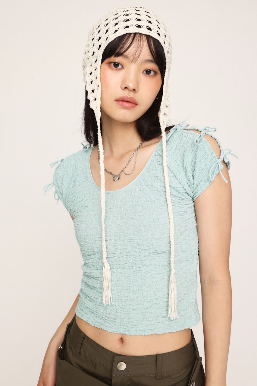 SLY「2WAY RIBBON JQ トップス」|Tシャツ・カットソー|