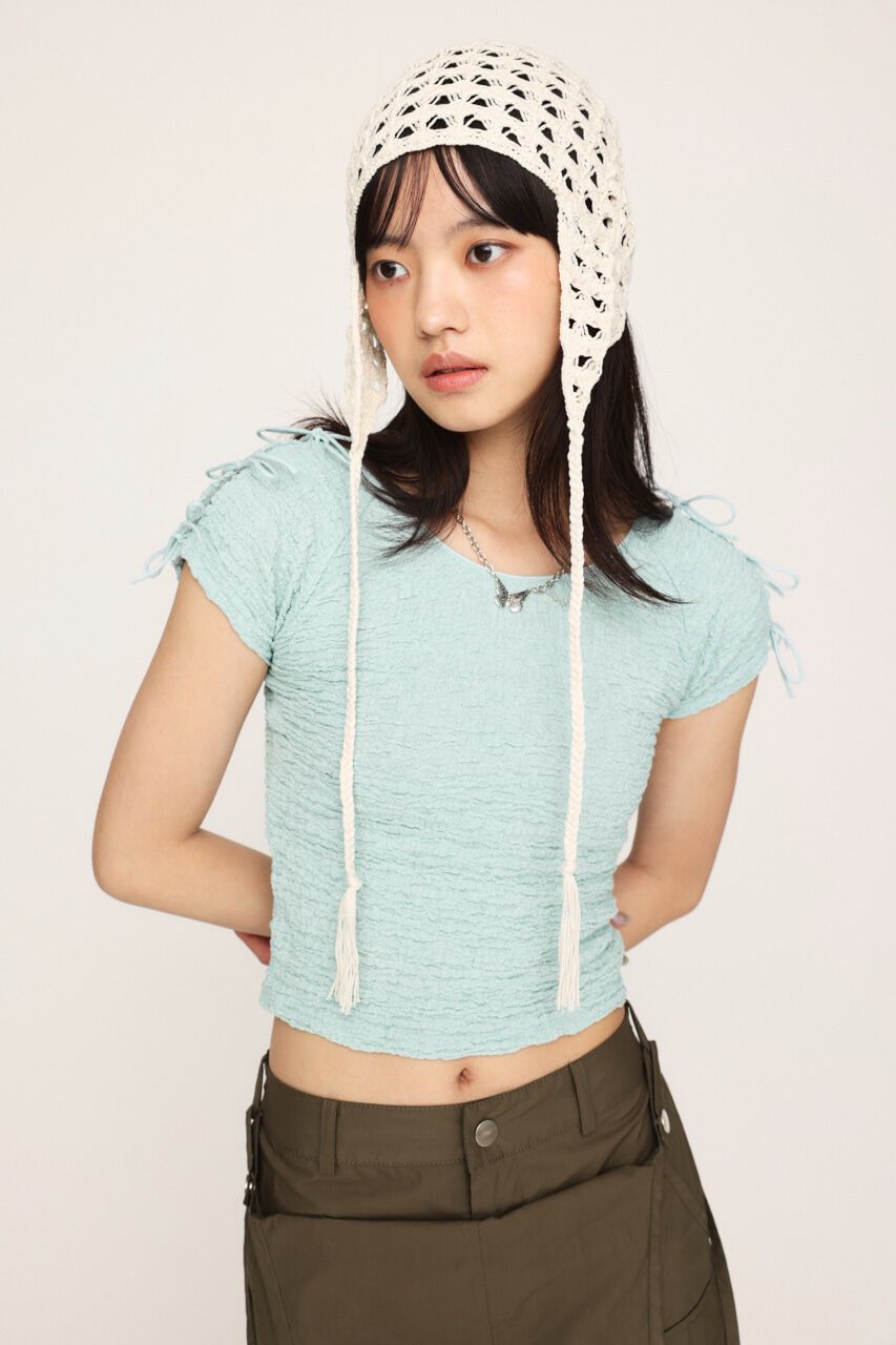 SLY「2WAY RIBBON JQ トップス」|Tシャツ・カットソー|