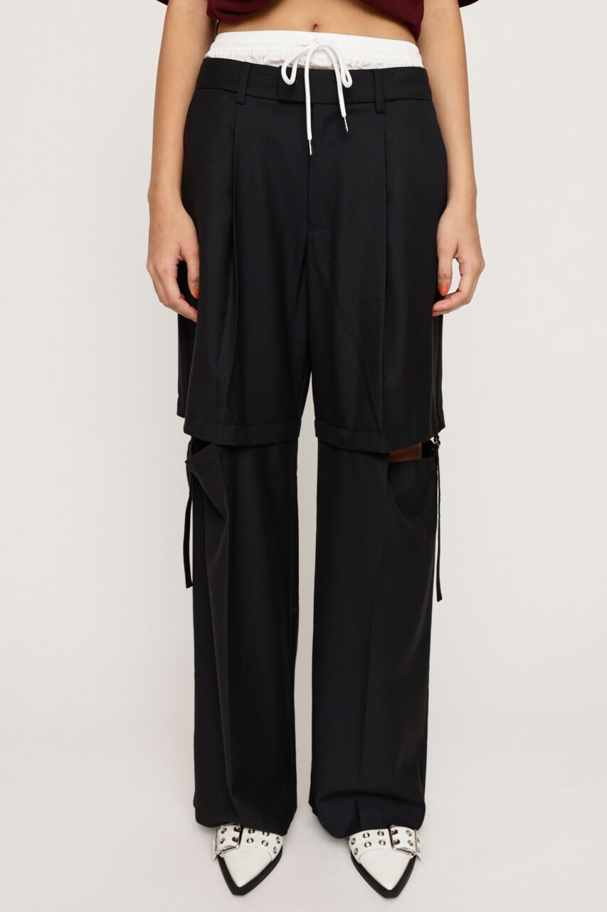 SLY「UNDERWEAR MANNISH CUTOUT パンツ」|その他|