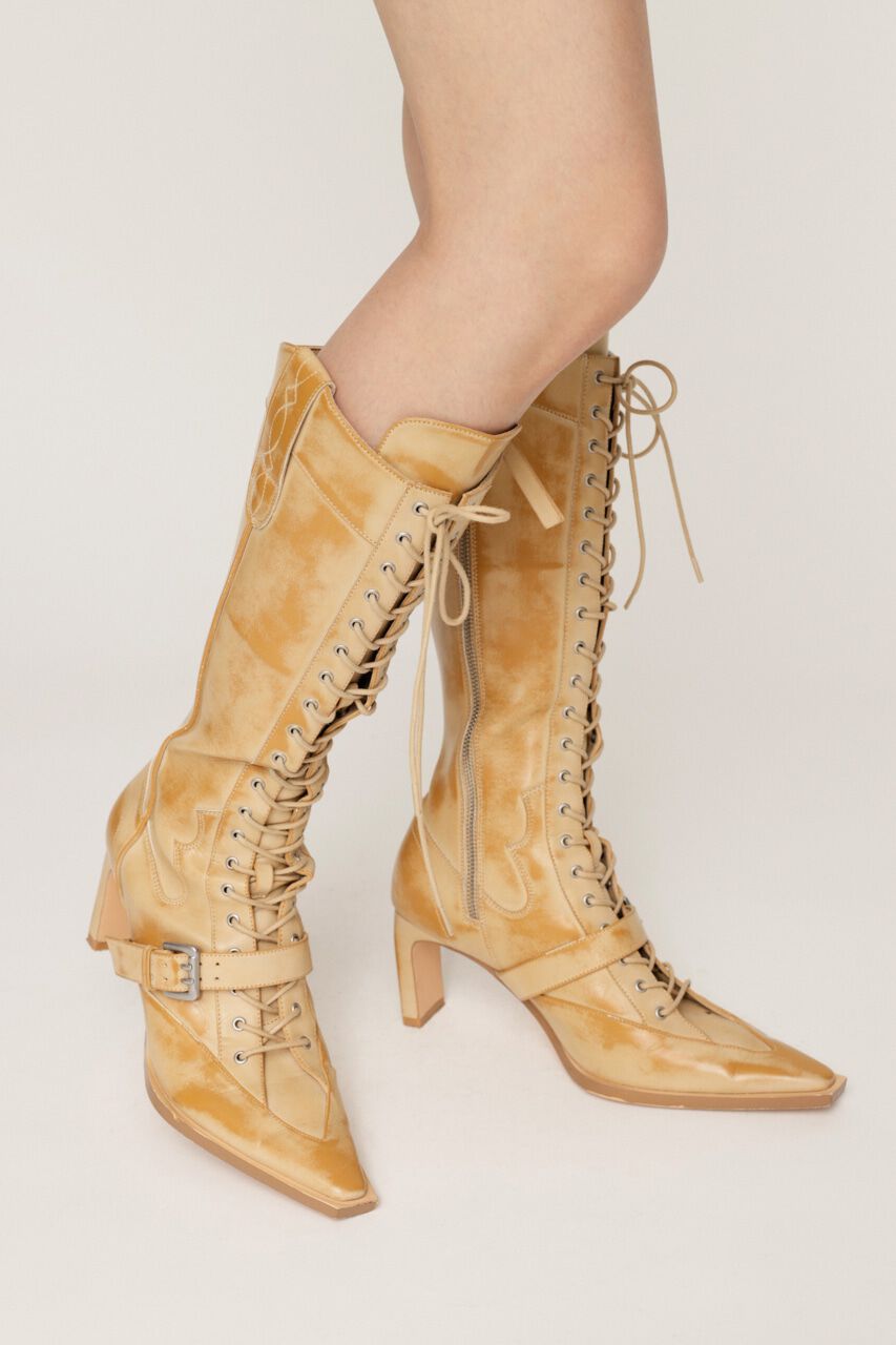 SLY「POINTED LACE UP WESTERN ブーツ」|その他|