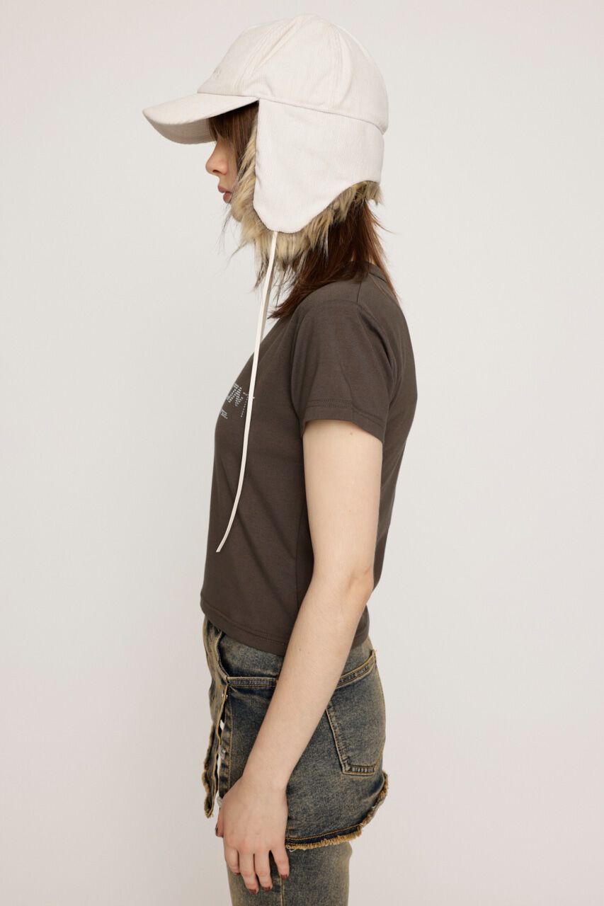 SLY「RHINESTONE COMPACT LOGO Tシャツ」|Tシャツ・カットソー|