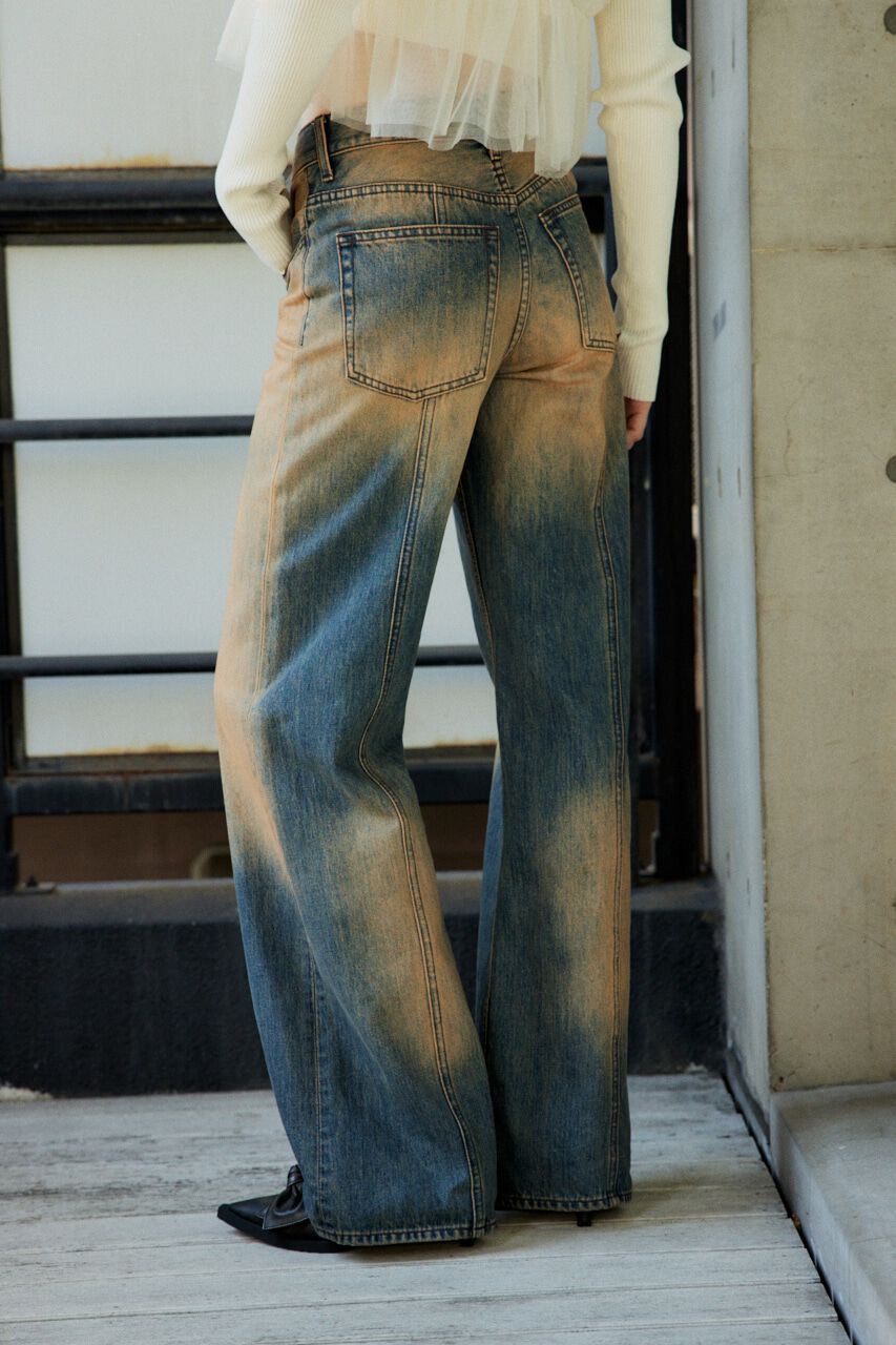 SLY「SILAS DYE L／W STRAIGHT PT-E」|デニム|